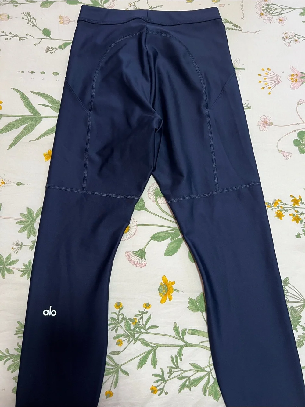 ALO Yoga Navy Blue Performance Leggings
